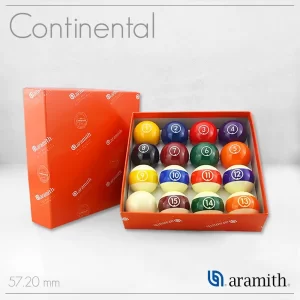 Aramith Continental Pool Ball Set