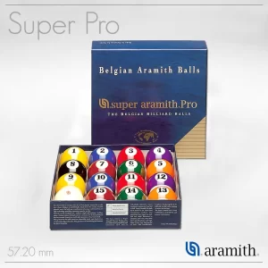 set pool pro super aramith -