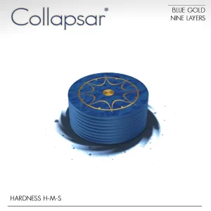 Cuoio Collapsar blu - Blue Cue Tip