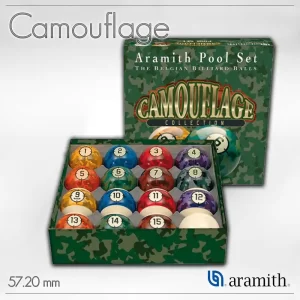 SET POOL BALLS ARAMITH CAMOUFLAGE COLLECTION