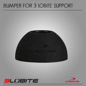 Rubber bumper 3lobite round - paracolpo round